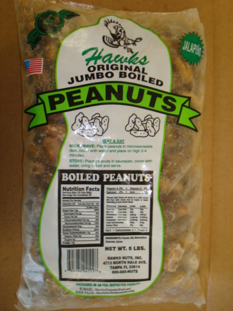Jalapeno Peanuts – 5lb Bag